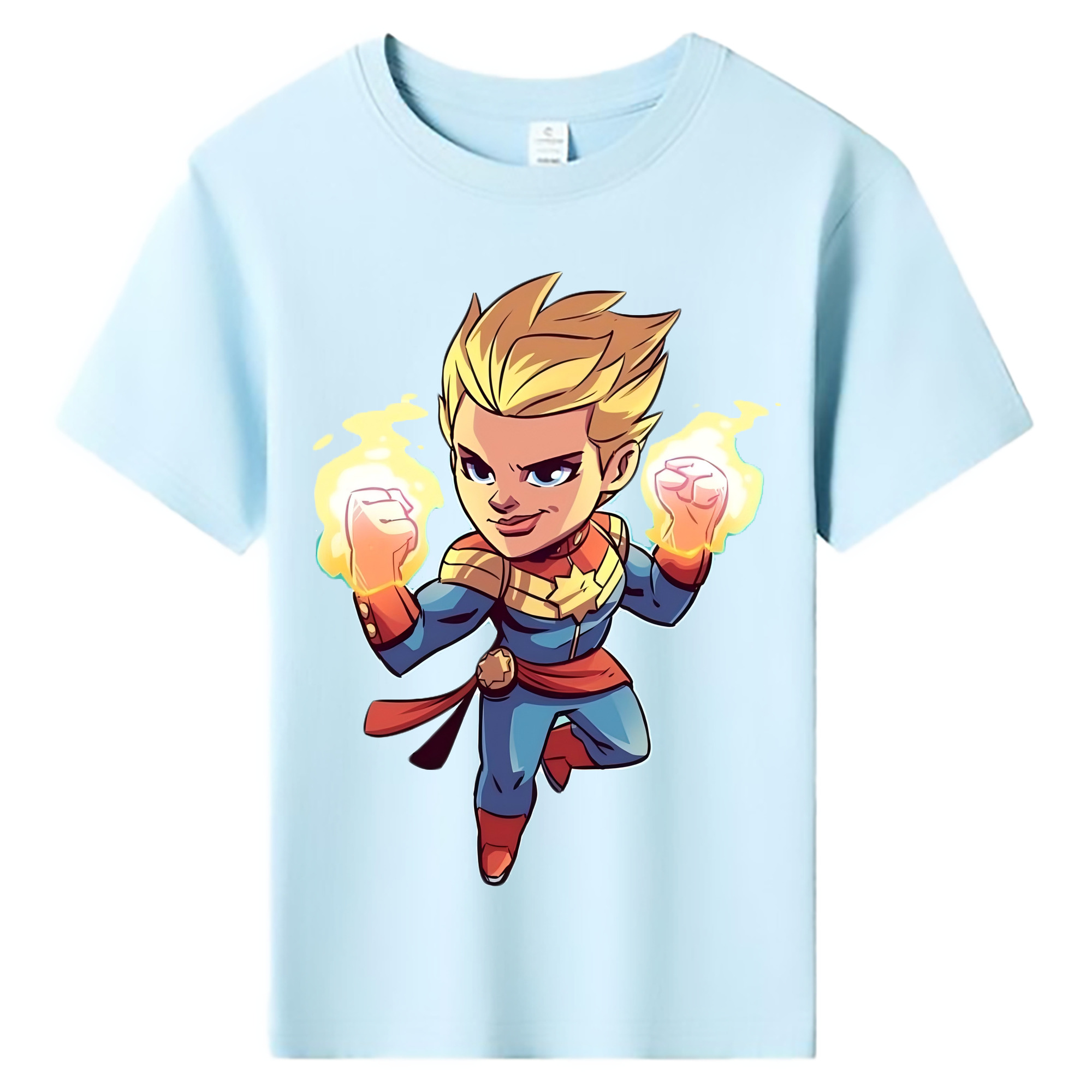 （画像用） アベンジャーズ The Avengers 綿100％キッズTシャツ（フロントプリント）